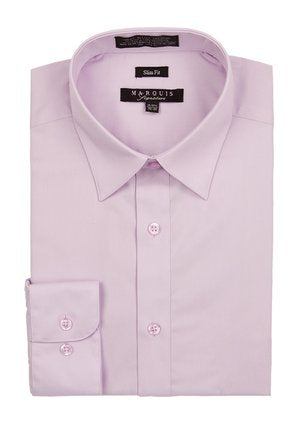 Marquis Long Sleeve Dress Shirt Slim Fit Lilac