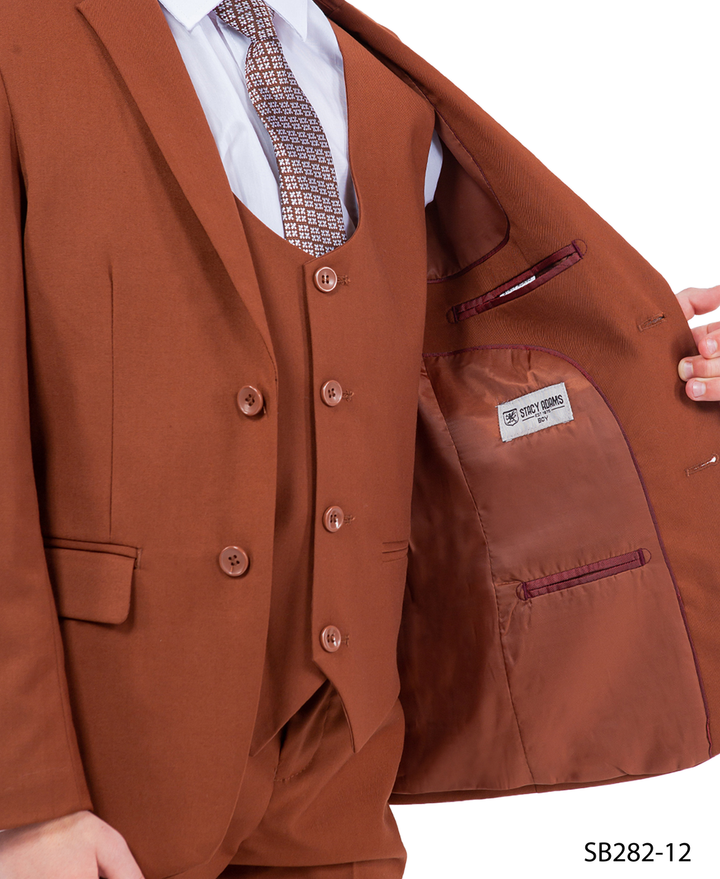 Stacy Adams 5pc Formal Brick Boys Suit