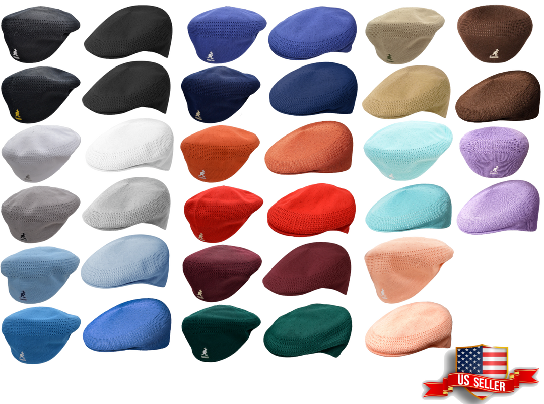 100% Authentic Mens KANGOL Tropic Ventair 504 Ivy Cap 0290BC