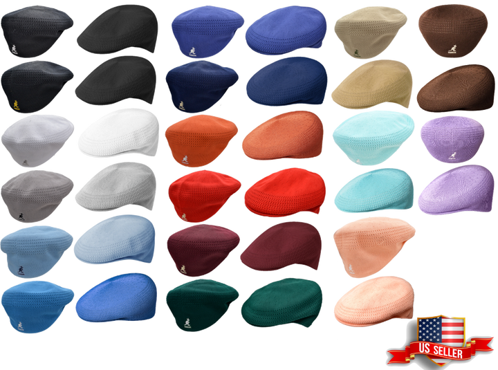 100% Authentic Mens KANGOL Tropic Ventair 504 Ivy Cap 0290BC